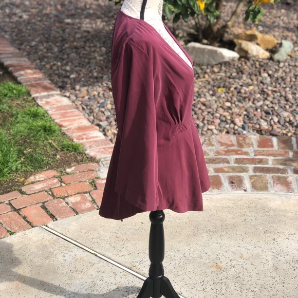 Free People wrap blouse - Picture 5 of 7